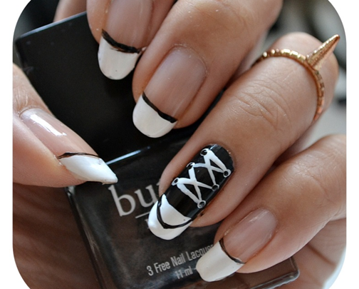 Manicure Monday | NAIL TUTORIAL #Chucks Converse Nails