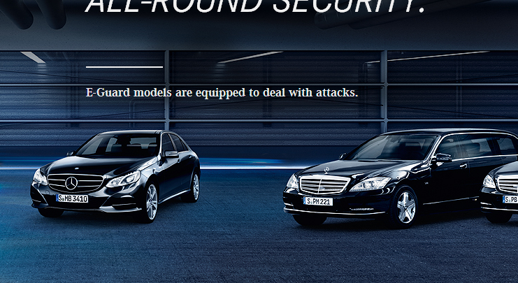 All-round Security - E-Guard models are equipped to deal with attacks