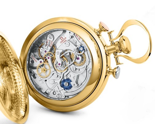 OMEGA Olympic Pocket Watch - 1932  Rattrapante Chronograph