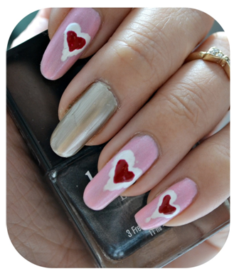 Manicure Monday | NAIL TUTORIAL #Be My Valentine