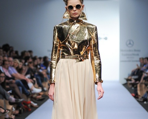 MBFW México April 2014 präsentiert - Jorge Duque, für Sie - FS14