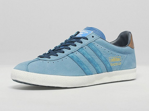 The most awesome sneakers 2014:  Adidas Originals Gazelle Leather OG „Legend Ink”