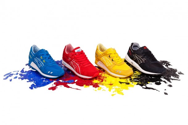 The most beautiful sneakers 2014: ASICS CMYK Pack