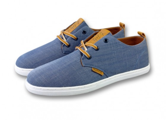 The most awesome Sneakers 2014: Djinns Low-Lau Linen Navy