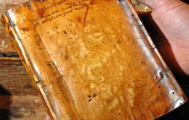 Sensational found at Harvard - Books made of Human Skin