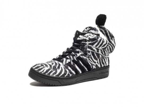 Die schönsten Sneaker 2014: Adidas Jeremy Scott Zebra