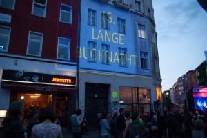 Lange Buchnacht in der Oranienstraße, 8. Juni 2013