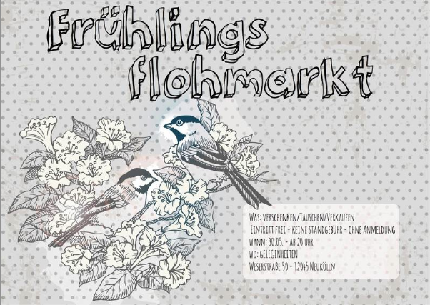 Event Tip Berlin | Nachtflohmarkt on 30 May @ Gelegenheiten