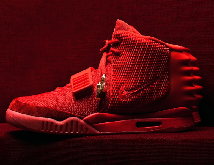 Die schönsten Sneaker 2014: Red Nike Air Yeezy 2