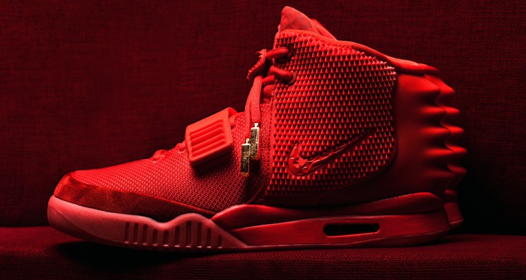 The most awesome Sneakers 2014: Red Nike Air Yeezy 2