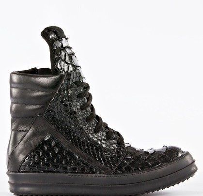 The coolest women's sneakers of 2014: Rick Owens’ Vicious Geobasket for women