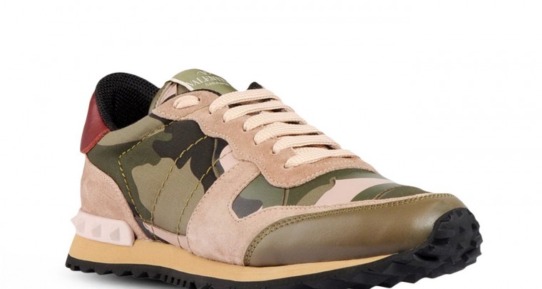 The most beautiful Sneakers 2014:  Camouflage Valentino Sneakers