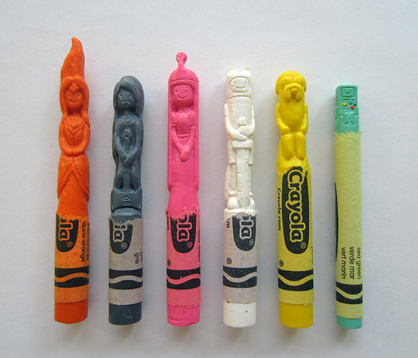 Outstanding Artists | Hoang Tran – carved crayons