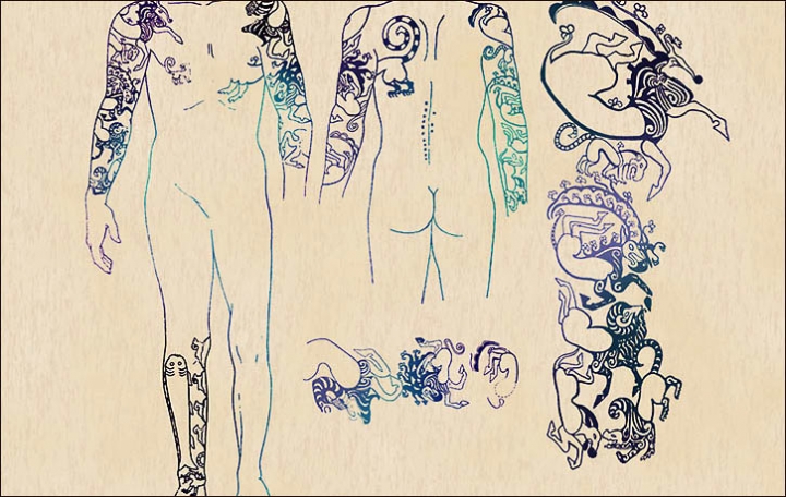 The 2500-year-old tattoos of a Ukok princess