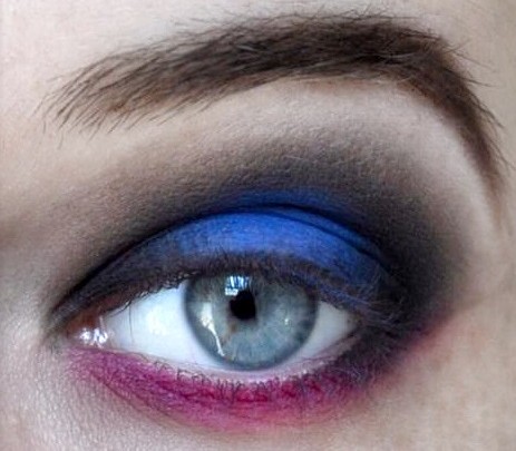Styling and Beauty Tip Berlin | Blue & Pink Party Look