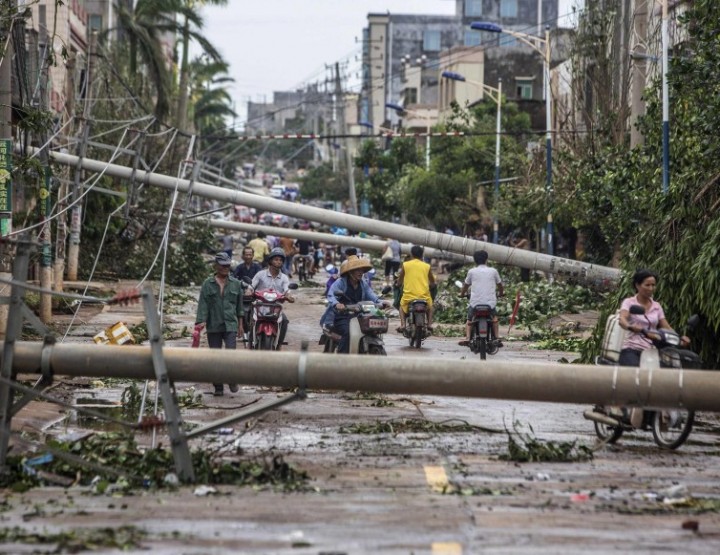News: Taifun wütet in Südost- und Ostasien