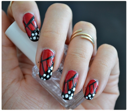 Manicure Monday | NAIL TUTORIAL #ButterflyWings