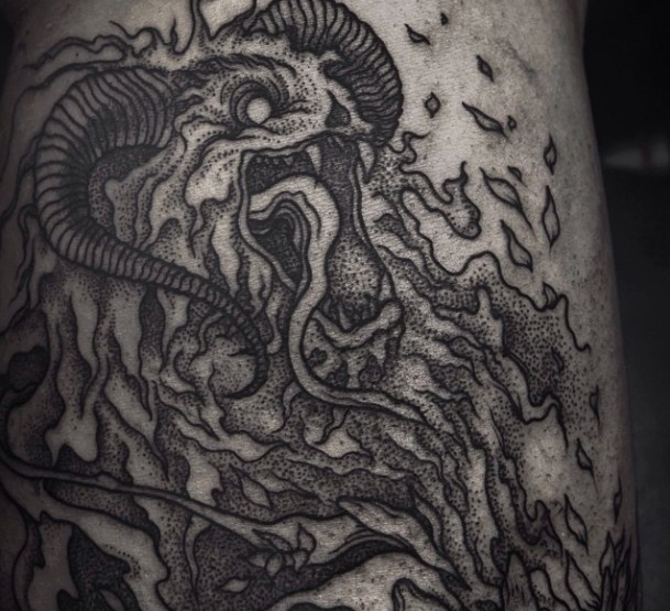 Künstler im Fokus: Tattoo Artist Dmitriy Zakharov - Kupferstich Dotwork