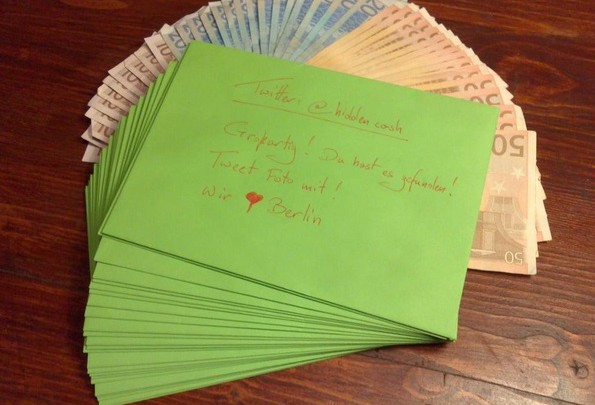 News: Hidden Cash - ein Schatz in Berlin!