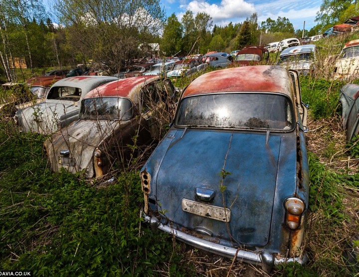 Urban Exploring Worldwide: Der schwedische Autofriedhof