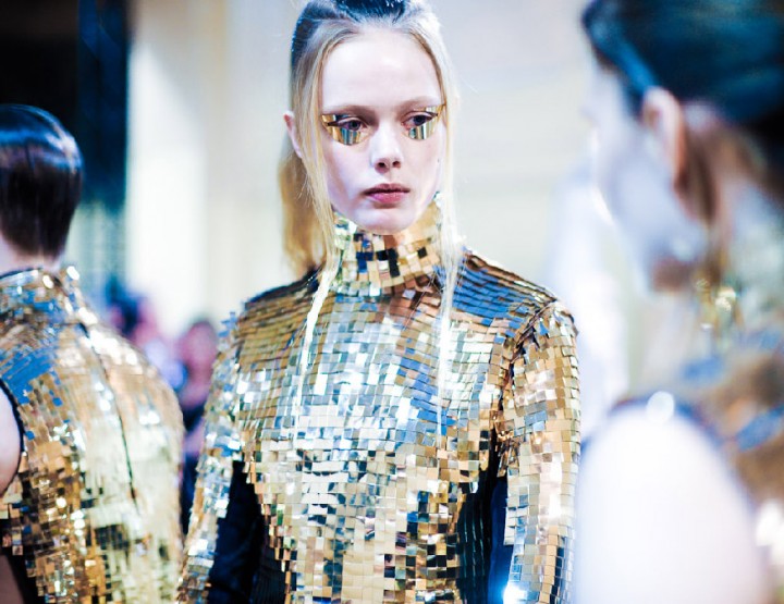 Fashion Trends 2014/15: Lamé Look: Schriller als Christbaumkugeln