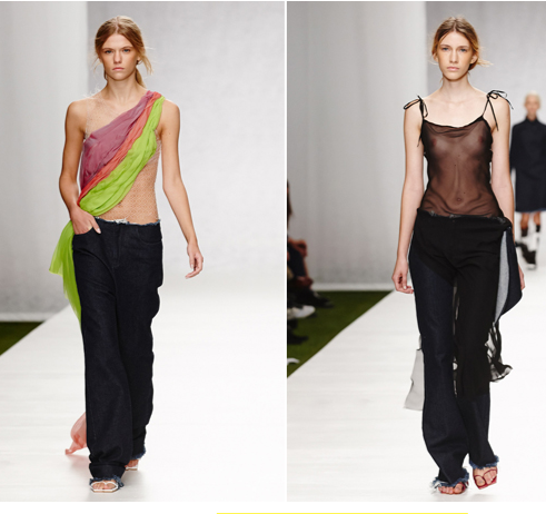 London Fashion Week, September 2014 presents – Marques’ Almeida, for women – SS14