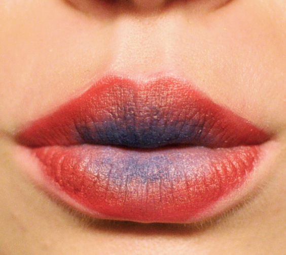 Styling- und Beauty-Tipp Berlin | Red & Blue Lips
