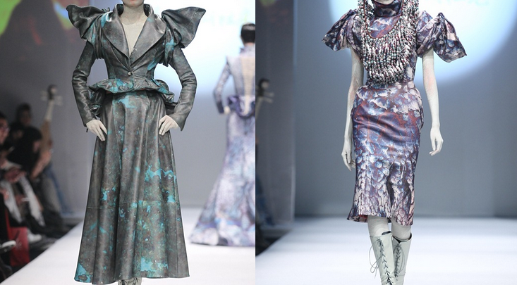 Mercedes-Benz China Fashion Week, October/November 2014 presents – Hu Sheguang, for women FW 14/15
