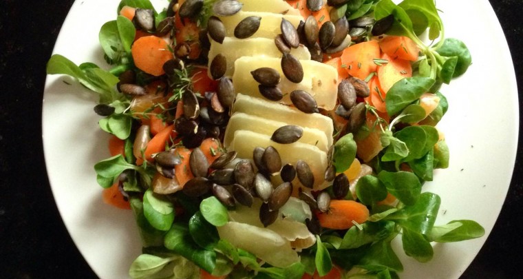 Healthy lifestyle – Salad of the Week: Clementine Corn Salad with Hard Cheese