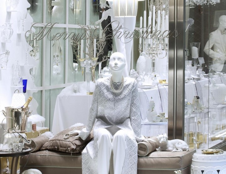 Fashion News 2014: Winter Wonderland im Luxus-Schaufenster bei Franzen