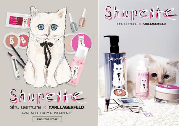 HOT or NOT | 'Shupette'-Kollektion Shu Uemura x Karl Lagerfeld