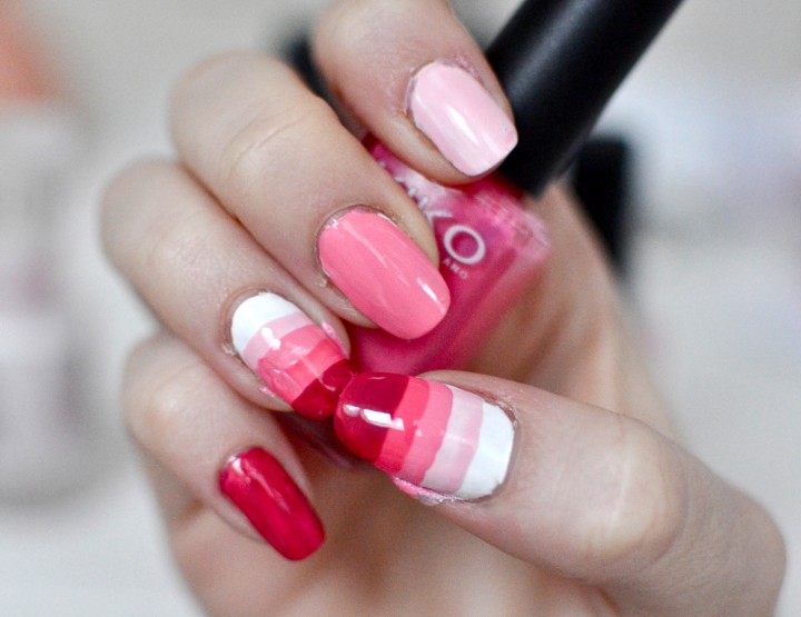 Manicure Monday | Pink Ombre Nail Art