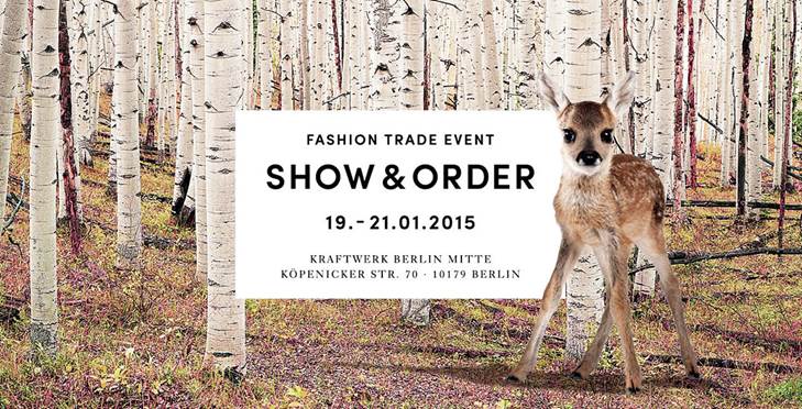 Berlin Fashion Week Januar 2015: 'Show&Order'-Auftakt in der Mutterstadt