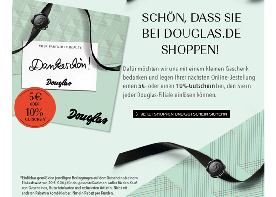 Beauty on a Budget |Get 5€ off your next purchase at Douglas + 7 free goodies!