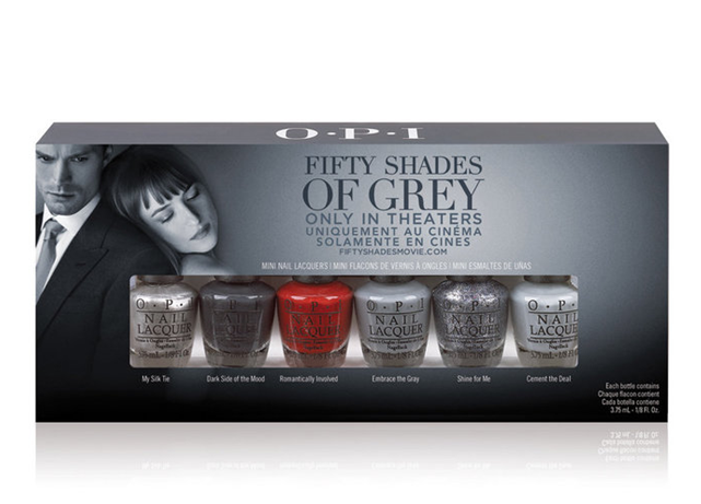 HOT or NOT | OPI x 50 Shades of Grey presents nail polsih in grey shades and one in red!