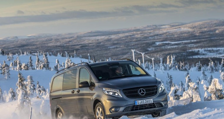 The new Mercedes-Benz Vito 4x4: a decisive traction boost for business professionals – not just in winter!