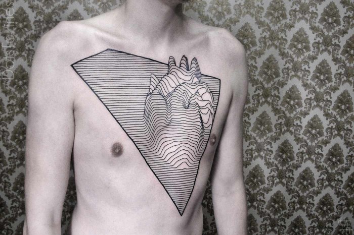 Outstanding Artists:  Chaim Machlev – Beautiful tattoos made of geometrical lines