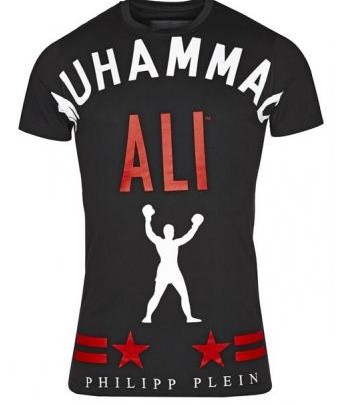 Menswear: Philipp Plein T-Shirt mit Muhammad Ali Print