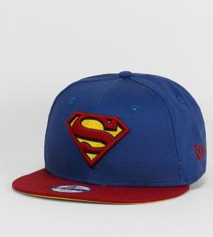 Menswear: New Era Snapback-Cap 'Superman bluered'