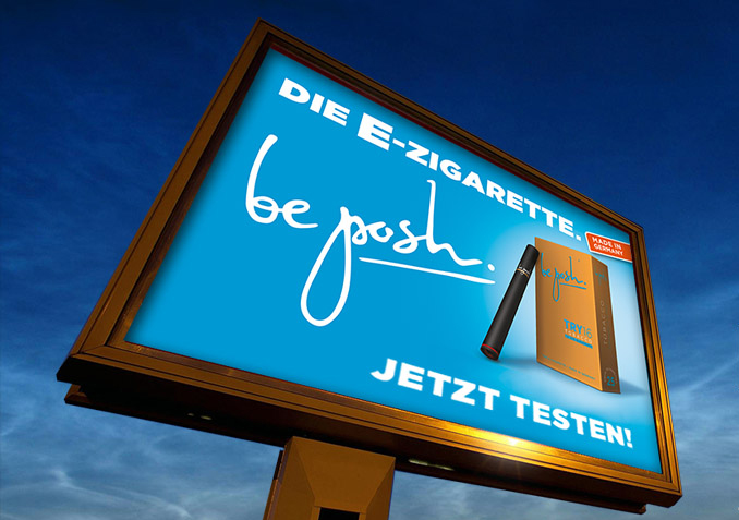 Full in Trend: be posh – E-Cigarettes “Made in Germany”