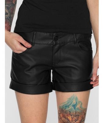 Sexy Leather Shorts by Urban Classics