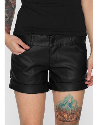 Sexy Leather Shorts by Urban Classics