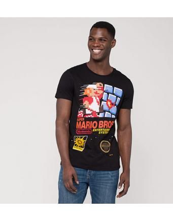 Menswear: Mario Bro Print Shirt by Clockhouse