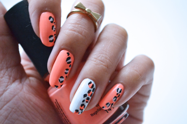Manicure Monday | NAIL TUTORIAL #RAWR - Neon trifft auf Leoparden-Print