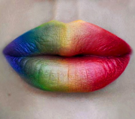 Makeup Tutorial: Pride inspired Lips