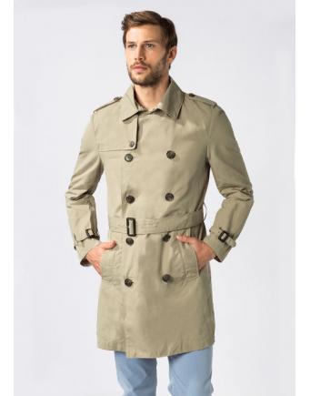 Menswear: Trench-Coat in Beige