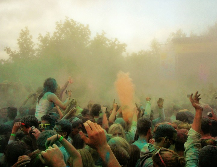 Holi - das Fest der Farben
