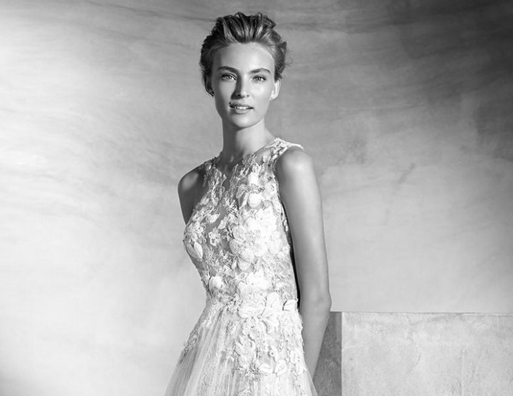 Märchenhafte Brautmode bei Pronovias