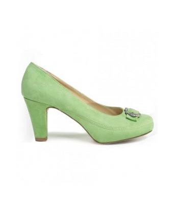 Tracht Shoes in green by Stockerpoint