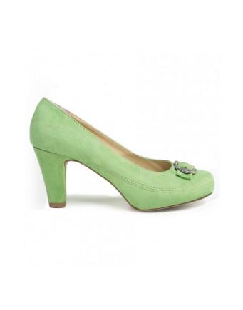 Tracht Shoes in green by Stockerpoint